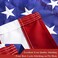 G128 American USA US Flag 4x6 ft Deluxe Embroidered Stars Sewn Stripes Brass Grommets Back to School Decor