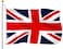 G128 UK United Kingdom Flag 3x5 Ft LiteWeave Series Printed 100D Polyester Country Flag Vibrant Colors Brass Grommets