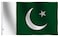 rhungift Pakistan Flag Large 3x5 Ft ModerateOutdoor Both Sides 100D PolyesterCanvas Header and Double Stitched Brass Grommets for Easy Display 3 x 5 Pakistan Flags