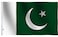rhungift Pakistan Flag Large 3x5 Ft ModerateOutdoor Both Sides 100D PolyesterCanvas Header and Double Stitched Brass Grommets for Easy Display 3 x 5 Pakistan Flags