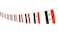 ZxxVZG Syria Syrian String Banner Flag55 x 82 Inch String BannerIndoor and Outdoor Party Decorations16 ft 20 Mini Flags