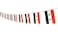 ZxxVZG Syria Syrian String Banner Flag55 x 82 Inch String BannerIndoor and Outdoor Party Decorations16 ft 20 Mini Flags