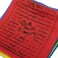HIMALAYAN BAZAAR Tibetan Prayer Flags 12cm x 12cm Outdoor Decoration Hand Printed Flags Printed in Nepal Wind Horse Flag Affirmation 5 Rolls