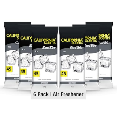 California Scents Power Bloc Air Freshener Ice Scent