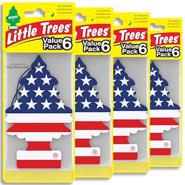 LITTLE TREES Little Trees Vanilla Pride Air Freshener Pack of 24