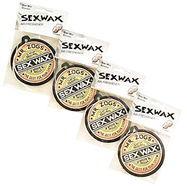 Mr Zogs Sex Wax Coconut Air Fresheners 4Pack