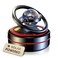 eaonitu Solar Dashboard Spinner Sun Powered Kinetic Car Decoration Diffuser Space Theme Automotive Accessories Spring Birthday Gift Exchange Fragrance Aroma Cores Sold Separately Solarium Black