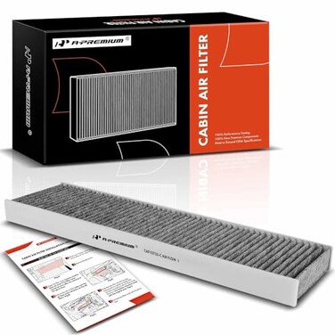 A-Premium APremium Cabin Air Filter with Activated Carbon Compatible with Mini Models Cooper 20072015 Cooper Countryman 20112016 Cooper Paceman 20132016 Behind Glove Box Replace 64319127515