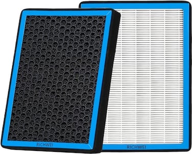 RICHWEI CF11668RC Cabin Air Filter With Activated Carbon For Chrysler 20112023 300For Dodge 20112023 Challenger20112023 Charger 2011 2012 2013 2014 2015 2016 2017 2018 2019 2020 2021 2022 2023