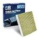 AirTechnik CF10140 PM25 Cabin Air Filter wActivated Carbon Fits Infiniti FX35 FX45 G35 Mitsubishi Eclipse Lancer Outlander Nissan Altima Maxima Murano Sentra XTrail 272774M400