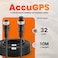 AccuGPS Vehicle Dash Cam 4pin Video Extension Cord 30ft with Aeronautic Adapter for Backup Camera and AI Video Systems Car Accessories Compatible with RVs Cars Trucks and Wireless Dash Cams
