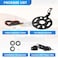 Junsun Backup Camera for Jeep Wrangler JK JKU Rubicon Sahara Sport Unlimited 20072018 Wide Angle Rear View Reverse Parking OffRoad Wheel Mount Camera