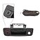 Goopool Tailgate Handle Backup Camera Rear View Compatible with 20092017 Dodge Ram 1500 2500 3500RCA Connector