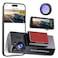 POYBPCY Dash Cam Front 4K Builtin 5GHz WiFi with CPL Dash Camera for Cars with 64GB SD Card App Control 369 IPS Screen Dashcam with UHD 2160P Night Vision Loop Recording Parking Mode 170Wide Angle