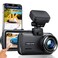 YEECORE 4K Dash Cam Builtin WiFi GPS Touch Screen Car Camera 24Hr Parking Monitor Loop Recording Dash Camera for Cars with App Control HDR GSensor Support 256GB Max