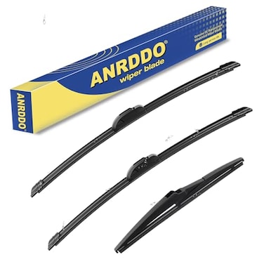 ANRDDO 3 wipers Replacement For 20122016 Honda CRV CRV Windshield Wiper Blades