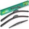 WINDSMILE 24 14 14 Windshield Wiper Blades Replacement for Mazda 2 2011 2012 2013 2014 Premium All Weather Front Rear Wipers Set OEM Quality Pack of 3