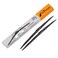 PEJIEDAS Front Windshield Wiper Blades 20 20 Metal Frame Wiper Blades OEM Quality for Original Equipment Replacement Pack of 2