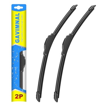 Gavimnal 2817 Silicone Wiper Blades Replacement For Nissan Altima 20072015Maxima 20092014AllSeason Front Windshield Wiper BladesSet of 2