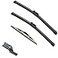 ZIXMMO 3 wiper blades Replacement for Terrain Equinox windshield wiper 241713