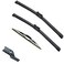 ZIXMMO 3 wiper blades Replacement for Terrain Equinox windshield wiper 241713