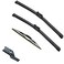 ZIXMMO 3 wiper blades Replacement for Terrain Equinox windshield wiper 241713