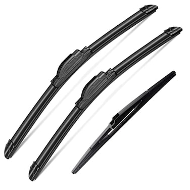 sctioansn 3Pcs Wiper Blades Replacement for Toyota Prius 2010 2011 2012 2013 2014 2015 Original Equipment Automotive Replacement Windshield Wiper Blades 261916A Pack of 3 J HOOK