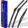 Rooppa 3 wipers Replacement for 20032009 Honda Element20092014 Nissan Cube Windshield Wiper Blades Original Equipment Replacement 202012 Set of 3 UJ HOOK