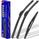 Rooppa 3 wipers Replacement for 20032009 Honda Element20092014 Nissan Cube Windshield Wiper Blades Original Equipment Replacement 202012 Set of 3 UJ HOOK