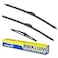 ANIKLUIM 2414 Wiper Blades with 12 Rear Wiper Blade Set Replacement for 20122019 Fiat 500 Windshield Wipers Original Factory Quality Pack of 3