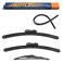 AERO Wipers Replacement for Honda CRV CRV 2026 2025 2024 2023 2419 Front 10 Rear Premium AllSeason Windshield Wiper Blades with Extra Squeegee Refills Set of 3