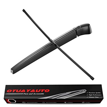 OTUAYAUTO Replacement for BMW X5 X5M E70 20072013 REAR WINDSHIELD BACK WIPER ARM Blade SET OE61627206357