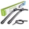 ASLAM Windshield Wipers TypeG 2417 Wiper BladesAllSeason Blade for Original Equipment Replacement and Refills ReplaceableDouble Service Lifeset of 2