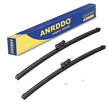 ANRDDO 2 wipers Replacement For 2010 2011 2012 2013 2014 2015 2016 2017 GMC Terrain Chevy Equinox Original Equipment Windshield Wiper Blades Set 2417 Set of 2 Top Lock