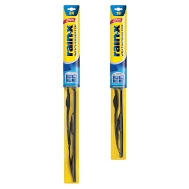 Rain-X RainX 820148 WeatherBeater Wiper Blades 24 and 18 Windshield Wipers Automotive Replacement Windshield Wiper Blades That Meet Or Exceed OEM Quality And Durability Standards Set of 2