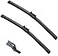 ZIXMMO 2 Factory Wiper Blades Replacement for GMC Terrain Equinox 102017 2417