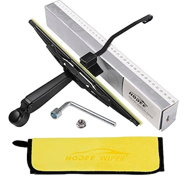 HODEE Rear Wiper Arm Blade KitExactFit Replacement for Jeep Grand Cherokee 19982004OEMStyle FitEasy Install in MinutesComplete Hardware Included CapNutOE5102882AA