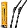 AUTOBOO 22 and 21 Windshield Wipers Blades Pack Of 2OEM Quality Premium AllSeasons Wiper bladesStable and Quiet wiper blades