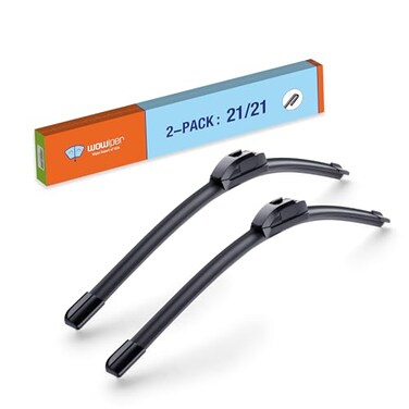 WOWIPER 21 Wiper Blades 2 Pack Replacement for Jeep Grand Cherokee 20101999 Patriot 20172007Chrysler Corvette 20132005 VW Beetle 20101999 More Windshield Wiper Blades for My Car