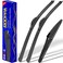 Rooppa 3 wipers Replacement for 20132018 Toyota RAV4 Windshield Wiper Blades Original Equipment Replacement 261610 Set of 3 UJ HOOK