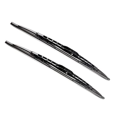 JustCar OEM QUALITY 20 19 Premium AllSeasons Durable Stable And Quiet Metal Frame Windshield Wiper BladesSet of 2