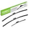 PARRATI Windshield Wipers for Volkswagen VW Tiguan 201820222522 Front and 15 RearOEM Replacement Wiper BladesQuiet StreakFreeSet of 3