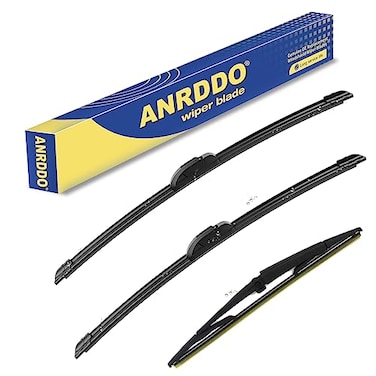 ANRDDO 3 wipers Replacement For Jeep Grand Cherokee Windshield Wiper 212114