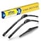 5 PLUS Wiper Blades Replacement For TOYOTA RAV4 2012 2011 2010 2009 2008 2007 2006Set of 3 24 17 Windshield Wiper Blades with 12 Inch Rear Wiper Blade AllSeason OEM Quality Windshield Wipers