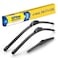 5 PLUS Wiper Blades Replacement For TOYOTA RAV4 2012 2011 2010 2009 2008 2007 2006Set of 3 24 17 Windshield Wiper Blades with 12 Inch Rear Wiper Blade AllSeason OEM Quality Windshield Wipers