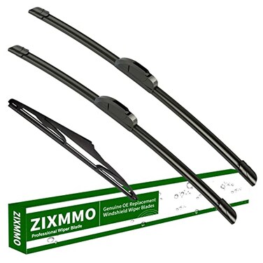 ZIXMMO 3 Windshield Wiper Blades Replacement for 20072017 Jeep Wrangler 151513