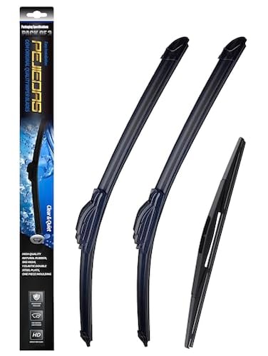 PEJIEDAS 3 x OEM Wiper Blades Replacement Wiper Blades for Honda Pilot 20162022 26 24 Front Wipers 14 Rear Wiper Blades