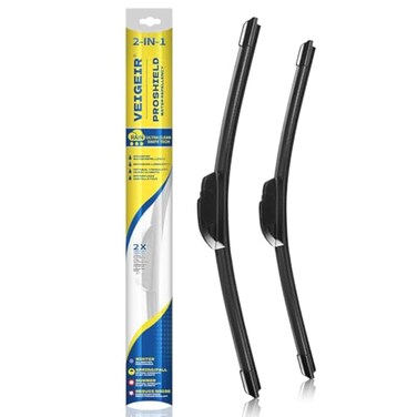 VEIGEIR 24 Inch 18 Inch Windshield Wiper Blades 2 Pack Front JU Hook Replacement Compatible with Nissan Frontier 20052019 Compatible with Chevrolet Equinox 20182022