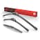 BERG REGEN 2418 Windshield Wiper Blades with 12 Rear Automotive Replacement Set for Nissan Pathfinder 20052012 Xterra 20052015 Genuine OEM Quality Set of 3