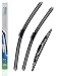 ATTKE Front and Rear Wiper Blade Set for Cadillac SRX 20102016 26 17 Front Wiper Blade and 12 Rear Wiper